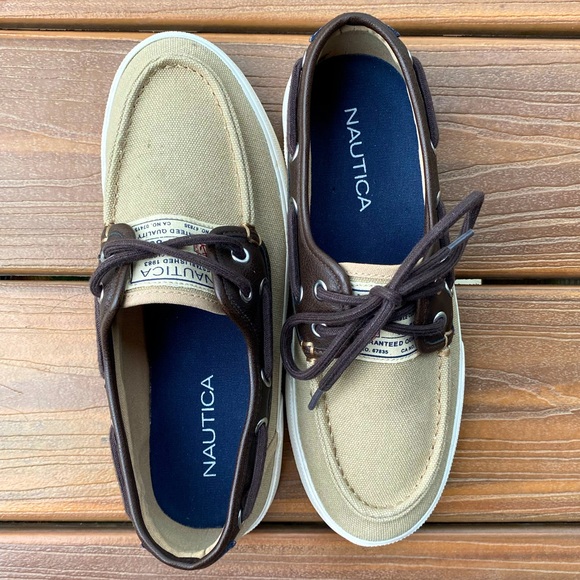 Mens Nautica Spinnaker Boat Shoes 